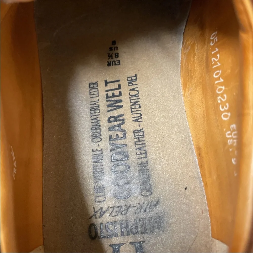 MEPHISTO‎ made In France Goodyear Welt Air Relax Bicycle Toe Oxford Size 9